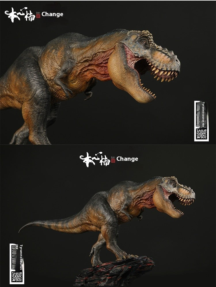 Tyrannosaurus Rex Eternal King Dinosaur Adult and Child Model Toy Figure Desktop Ornament Collection Festival Gift Surprise