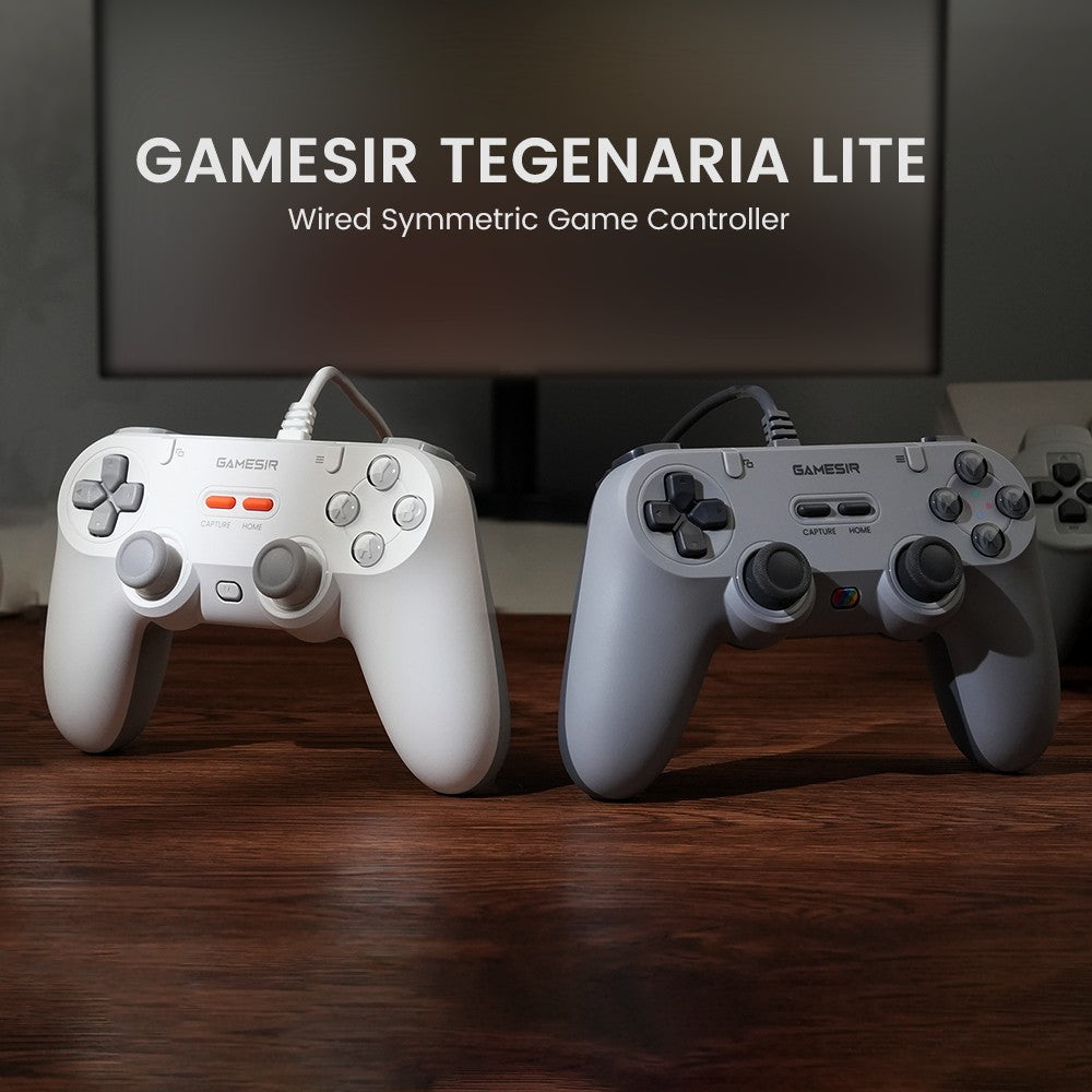 GameSir Tegenaria Lite Wired Controller Gamepad 1000Hz Hall Effect Joysticks Gamepad, Compatible with Switch 2/PC/Android/iOS