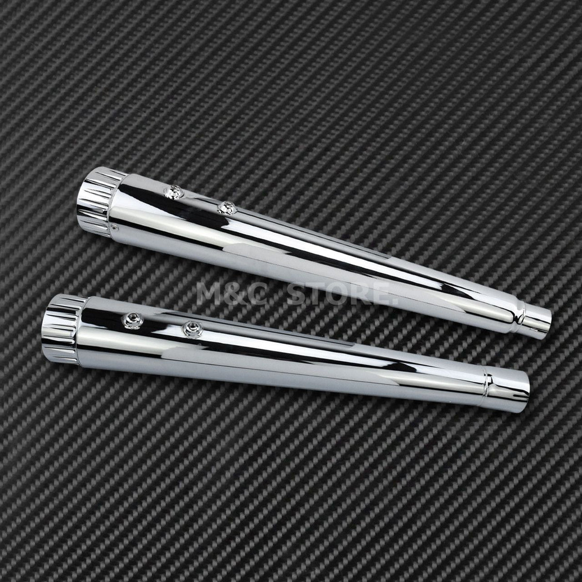 Motorcycle Megaphone Slip-On Mufflers Exhaust Pipes For Harley Touring Road Glide FLT Street Glide FLH Ultra Limited 2000-2020