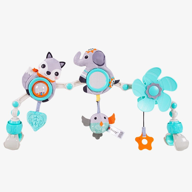 Baby Toy Toddler Cribs Cradles Hanging Bell Baby Stuff Newborn Stroller Stroller Play Arch Bed Toys for Babies 0 12 Months