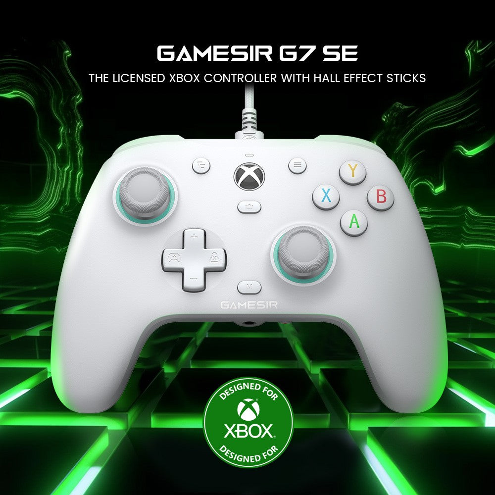 GameSir G7 SE - Xbox Gaming Controller Wired Gamepad with Hall Effect Sticks for Xbox Series X/ Xbox One