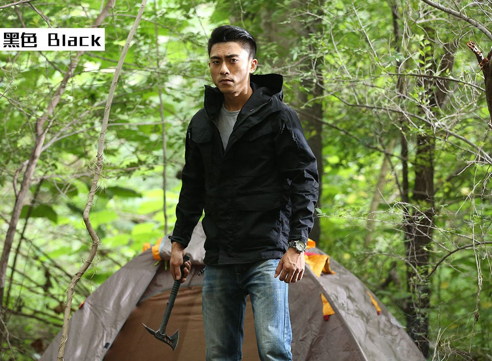 M65 UK US Army Clothes Casual Tactical Windbreaker Men Waterproof Flight Pilot Coat Hoodie Military Field Jacket Winter Autumn