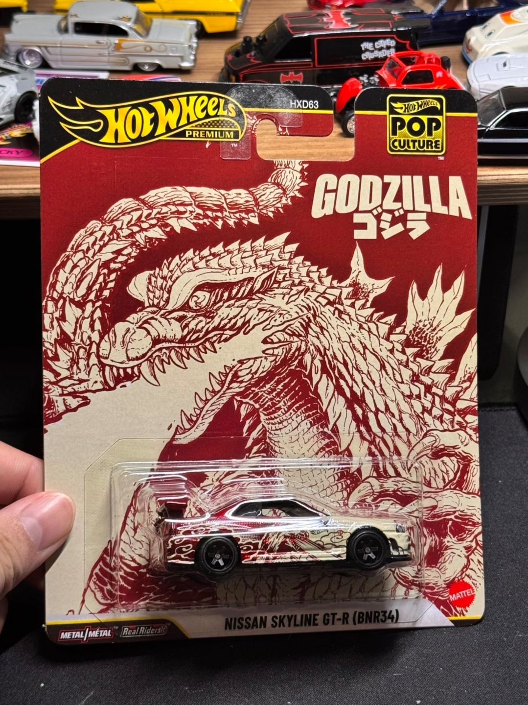 Hot Wheels 1/64 Entertainment Culture Series Nissan Skyline Stranger Things Bmw Lincoln Alloy Die-Cast Car Models Gifts Toy