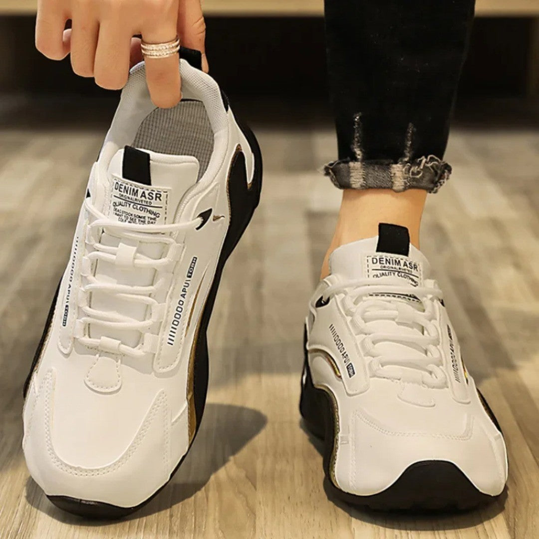 Men's summer mesh sneakers, low-top casual vulcanized shoes, men's soft and comfortable sports running shoes, men's shoes
