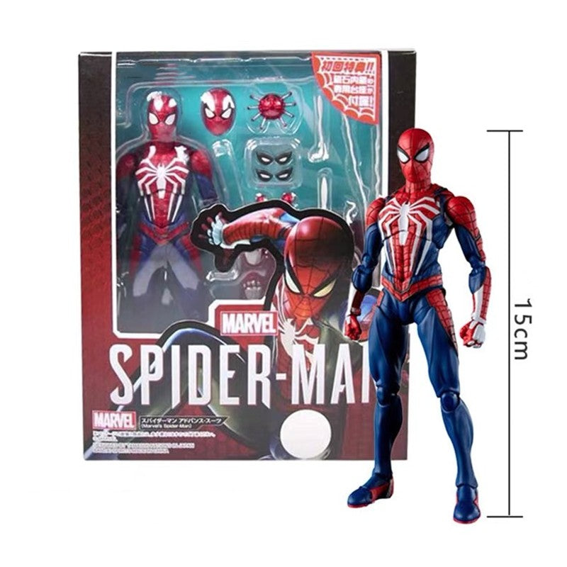 Spider Man Action Figure Game Version Peter Parker Marvel Legend Spiderman Anime Figure Model Toys Collection Gift