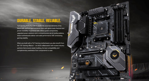 ASUS X570 Motherboard Set Kit with Ryzen 5 5600 CPU TUF GAMING X570-PLUS (WI-FI) 4xDDR4 M.2 NVME HDMI ARGB USBC AM4 Mainboard