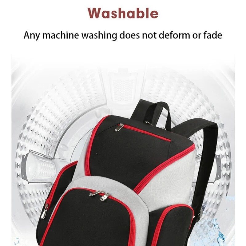 Large Capacity Backpack For Men Basketball Multiple Layers Men's Backpack Basketball Backpack Sports