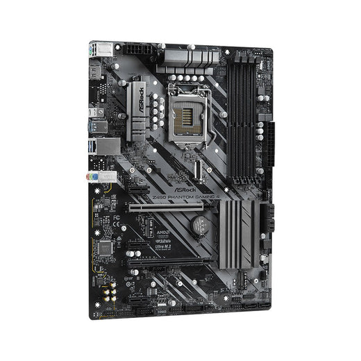 ASRock Z490 PHANTOM GAMING 4 Motherboard LGA1200 Support i9-10900K i7-10700 i5 10400 i3-10300 CPU 4xDDR4 4400MHz M.2 NVME ATX