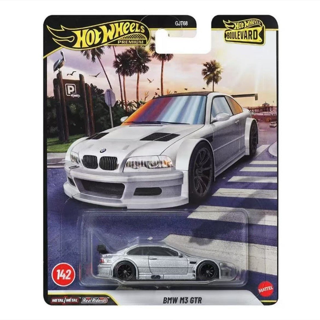 2026 New Hot Wheels Premium Boulevard 29 Nissan 300ZX/BMW M3 GTR Pontiac Toyota Dodge 1:64 Scale Diecast Model Cars Boy Gift