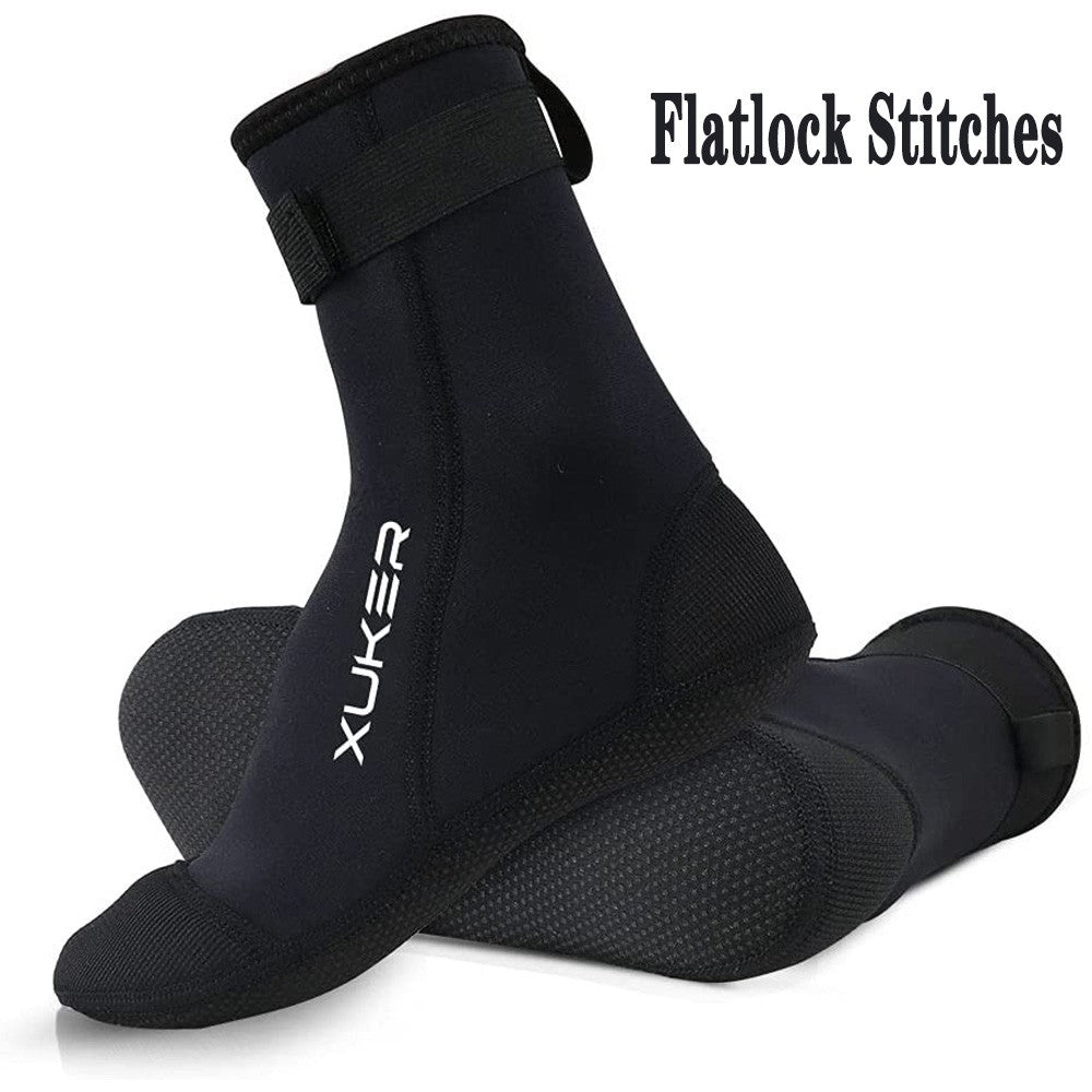Neoprene Socks 3mm Beach Volleyball Sand Soccer Diving Swimming Surfing Snorkeling Fishing Wading Kayaking Rafting Water Booties