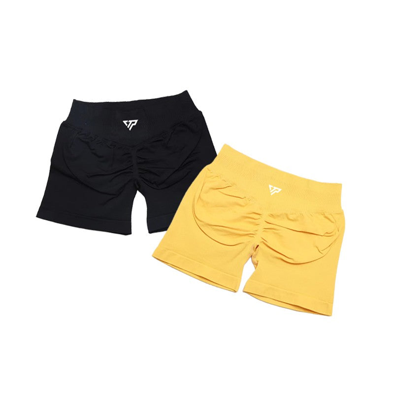 High Quality Women's Sports Stretch Fitness Shorts Yoga Training Running Pilates Tight Yoga Shorts