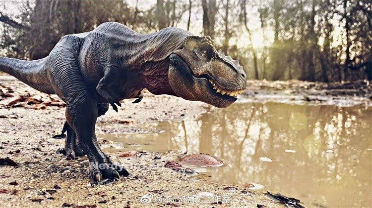 Tyrannosaurus Rex Eternal King Dinosaur Adult and Child Model Toy Figure Desktop Ornament Collection Festival Gift Surprise