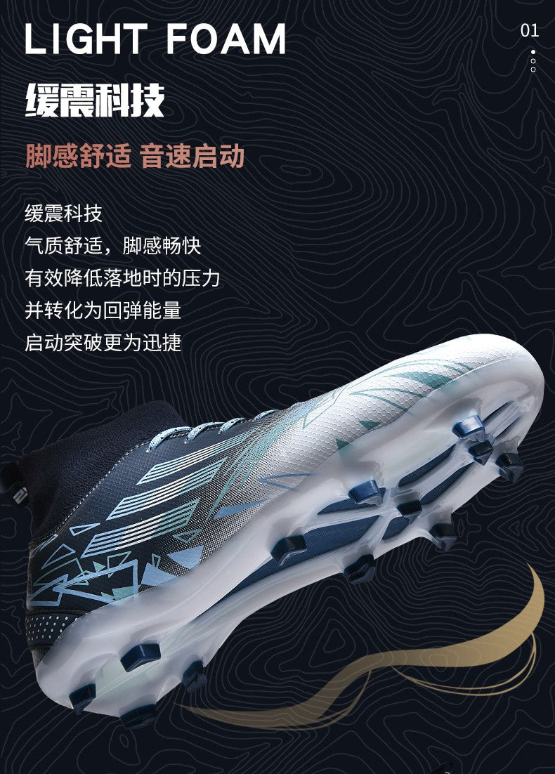 Professional Men Soccer Boots Outdoor Lawn Training Sneakers Cleats Men's Soccer Boots TF/FG Youth Soccer Field Futsal Sneakers