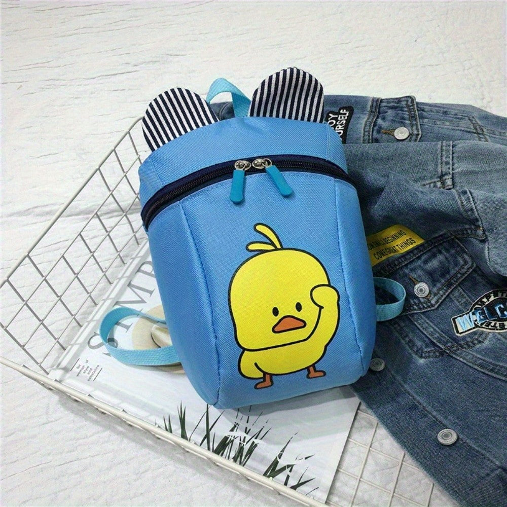 Bear 1-3 Years Old Anti-lost Schoolbag Piggy Cartoon Boys and Girls Kindergarten Primary and Secondary School Backpack