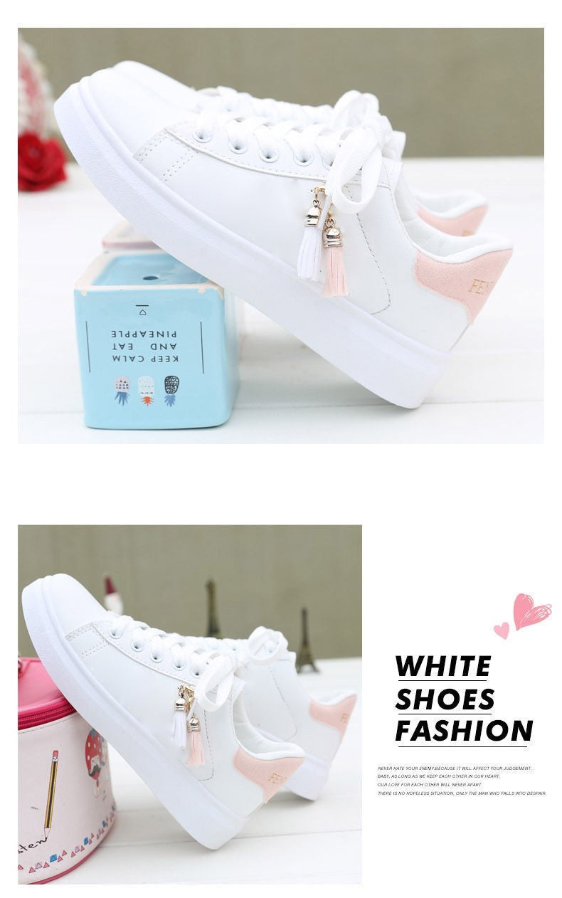 Women Sneaker Breathable Students Casual Shoes Sports for Girl Flat Mesh White Shoes Vulcanize Desginer 2024