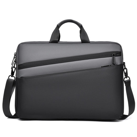 High Quality Business PVC Shoulder Messenger Bags Trendy Briefcase Bag Office Handbags 15 17 inch Laptop Bag