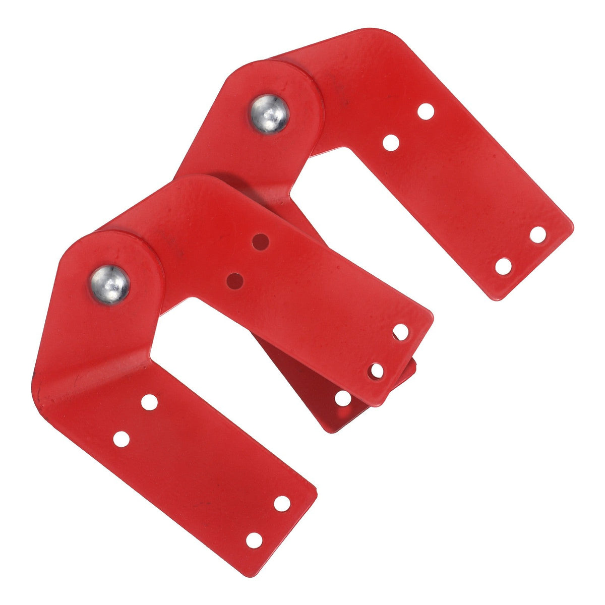 2pcs Galvanized Steel Hinges for Drawstring Ladder ATTIC Replacement Kit Step Ladder Parts Engineering Tools Construction