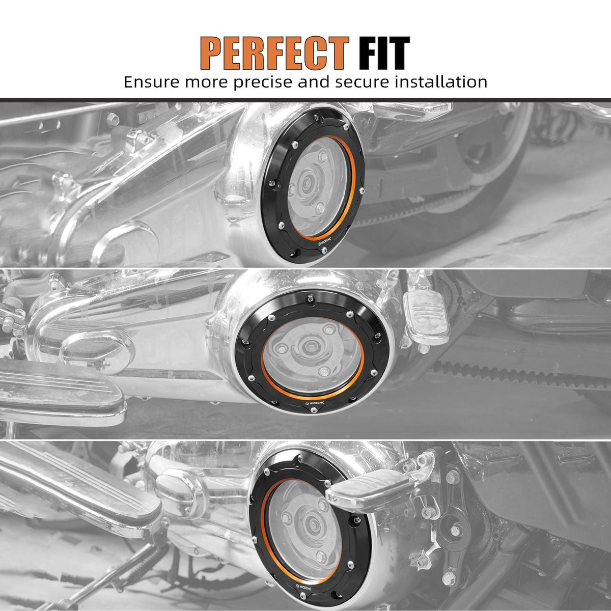 For Harley 2017-2024 Street Glide FLHX /Special Road Glide FLTRX/Special Road King FLHR M8 Derby Clutch Cover Clutch Power Plate