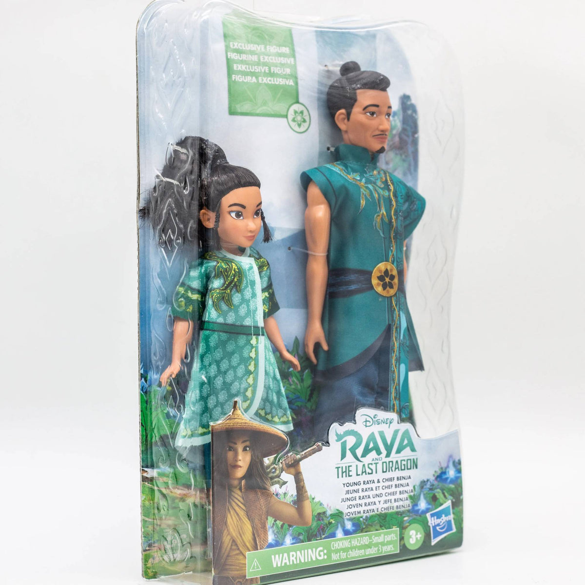 Hasbro Original Disney Raya and The Last Dragon Collection Anime Figure Toy Model Children Toy Boy Girl Birthday Gifts