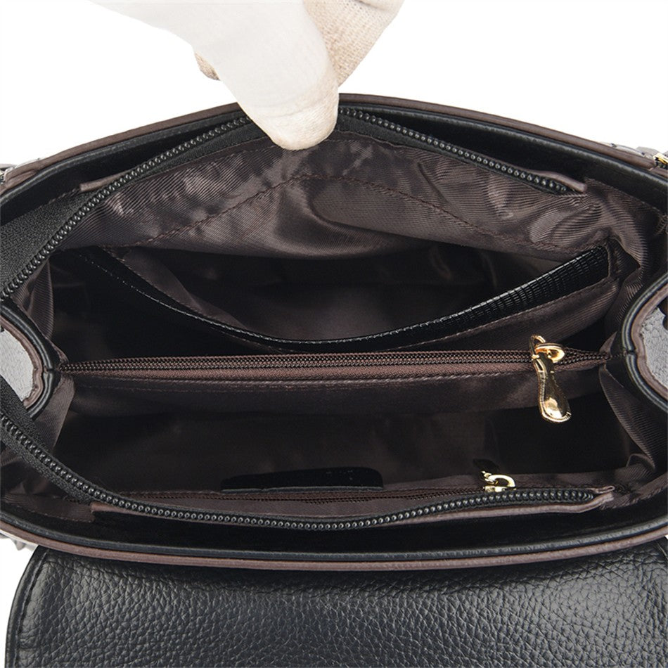 Genuine Brand Purses and Handbags Crossbody Luxury Designers High Quality Leather Fashion Messenger Shoulder Bags Tote Cover Sac