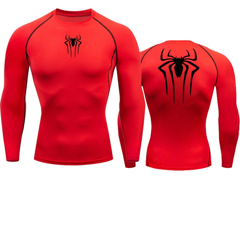 Sun Protection Sports Second Skin Running T-Shirt Men's Fitness Rashgarda MMA Long Sleeves Compression Shirt Workout Clothing