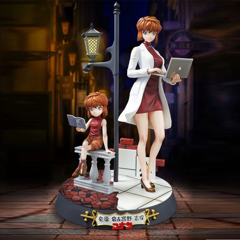 11CM Q.ver Detective Conan Anime Figure TMS Entertainment PVC Action Figure Anita Hailey Figurine Collection Model Doll Gift