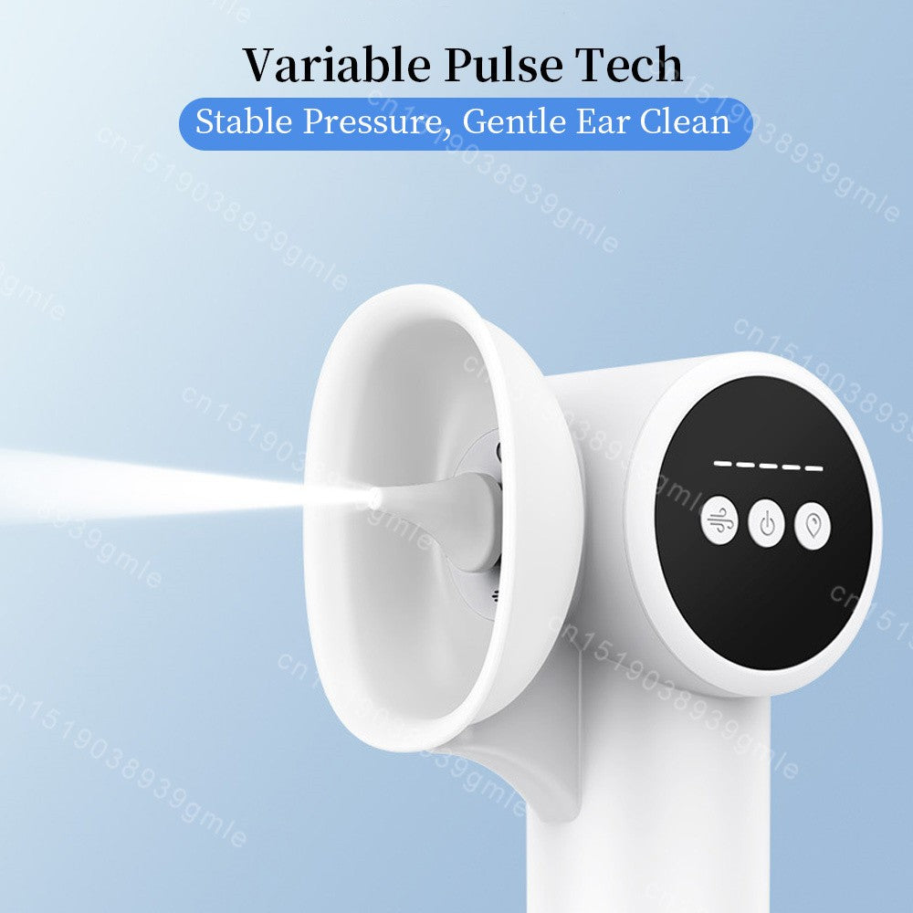 Electric Ear Wax Removal Tool Ear Dryer 2 In 1 Smart Ear Cleaner Painless Ears Cleaning Tools 5-Level Waterproof Massage Safe