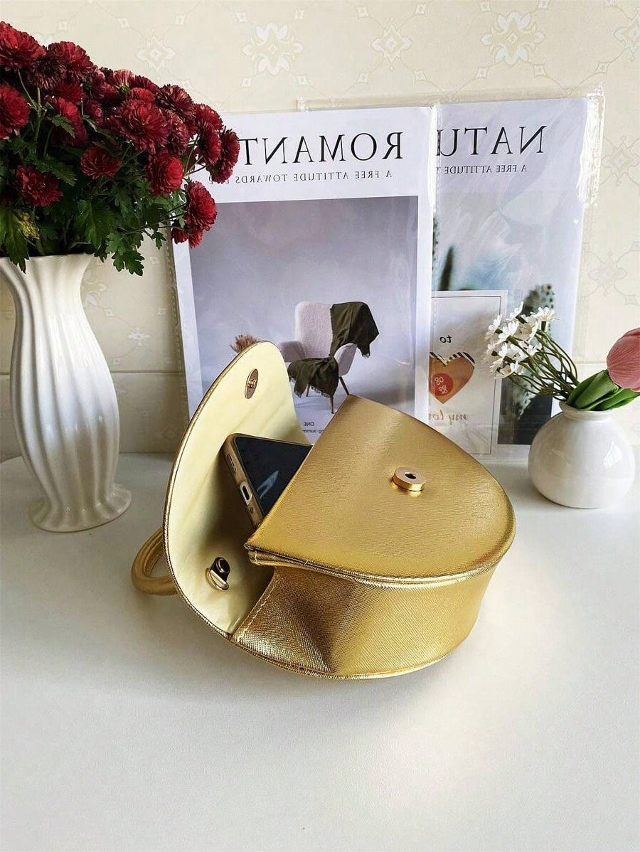 2024 New Fashion Simple Elegant Clutch - Chain Shoulder Bag, Light Luxury Gift for Girlfriend's Birthday