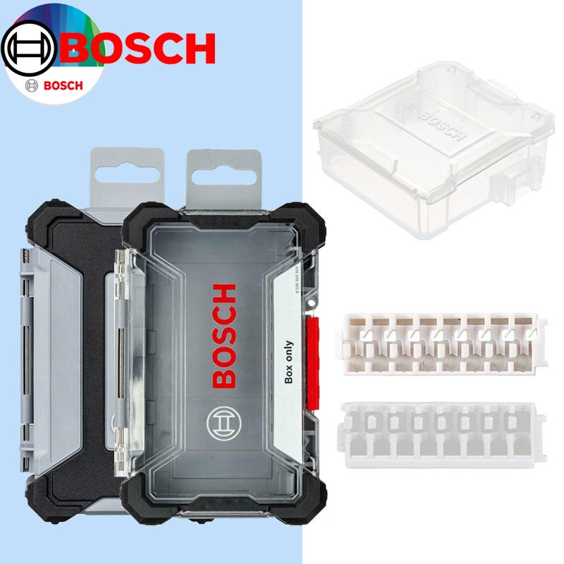 BOSCH Tool Attachments Single/Double-sided Storage Case Drill Bits Support Delicate High Hardness Accessories