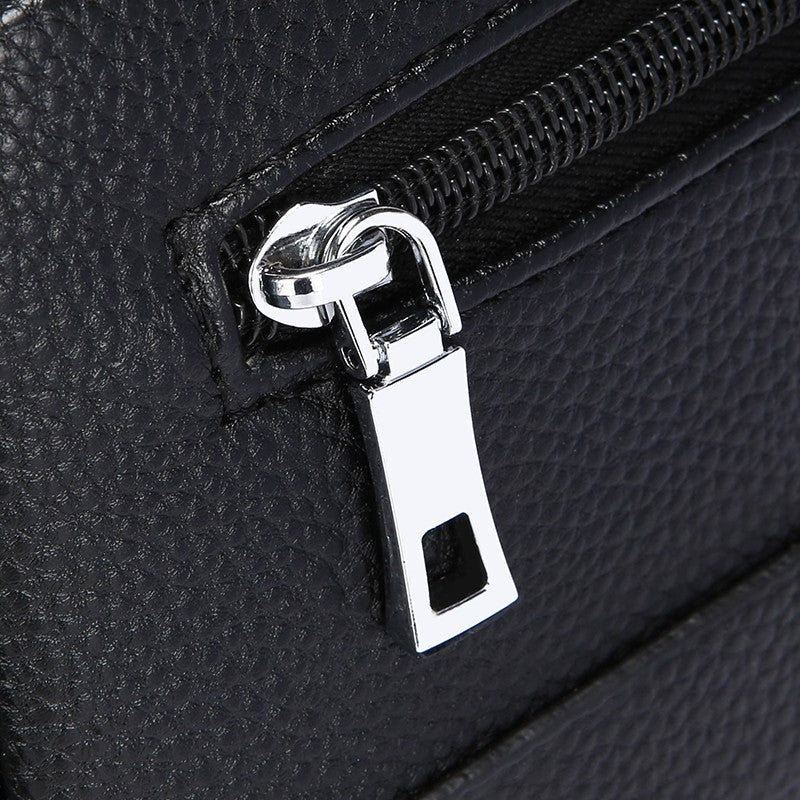 New Style Hand-Held Men's Bag - Trendy Large-Capacity Waterproof Shoulder Bag Casual And Versatile Cross-Body Bag