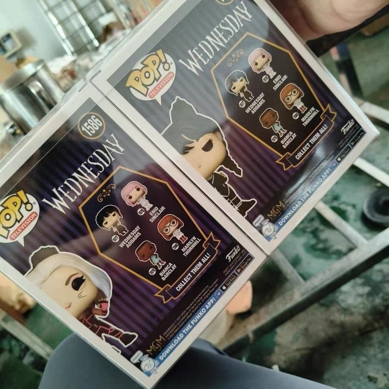 Funko Pop Wednesday Figurines Toys Wednesday Addams Enid Sinclair Anime Action Collect Vinyl Statue Dolls Limited Edition Toys