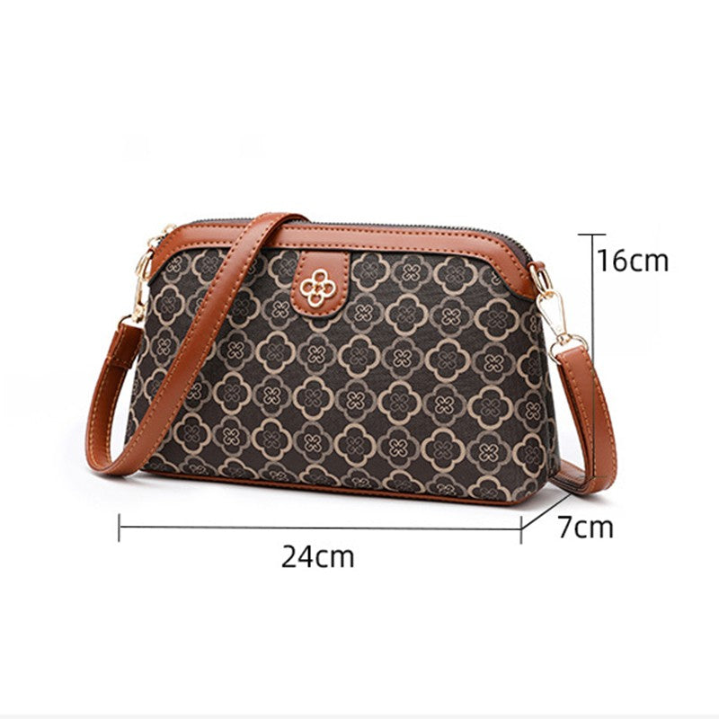 High Quality PU Leather Shoulder Bags Women Small Crossbody Bag Luxury Handbag Lady Messenger Bag Simple Shell Phone Satchels