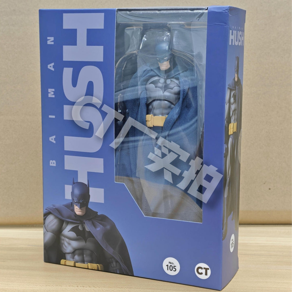 CT Toys Batman Mafex 126 Blue 1/6 Scale Action Figure DC Batman Shf Anime Collectible Figurine for Kids And Collectors Xmas Gift