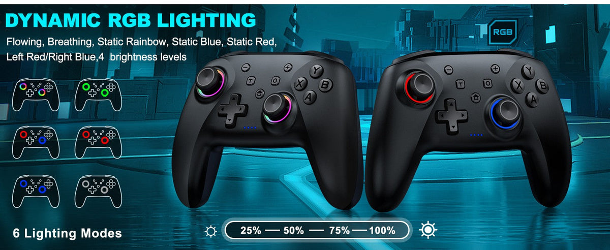 BEBONCOOL Wireless Controller for Switch 2 with Joystick Double Vibration Compatible for Switch OLED/Lite Switch Remote Gamepad