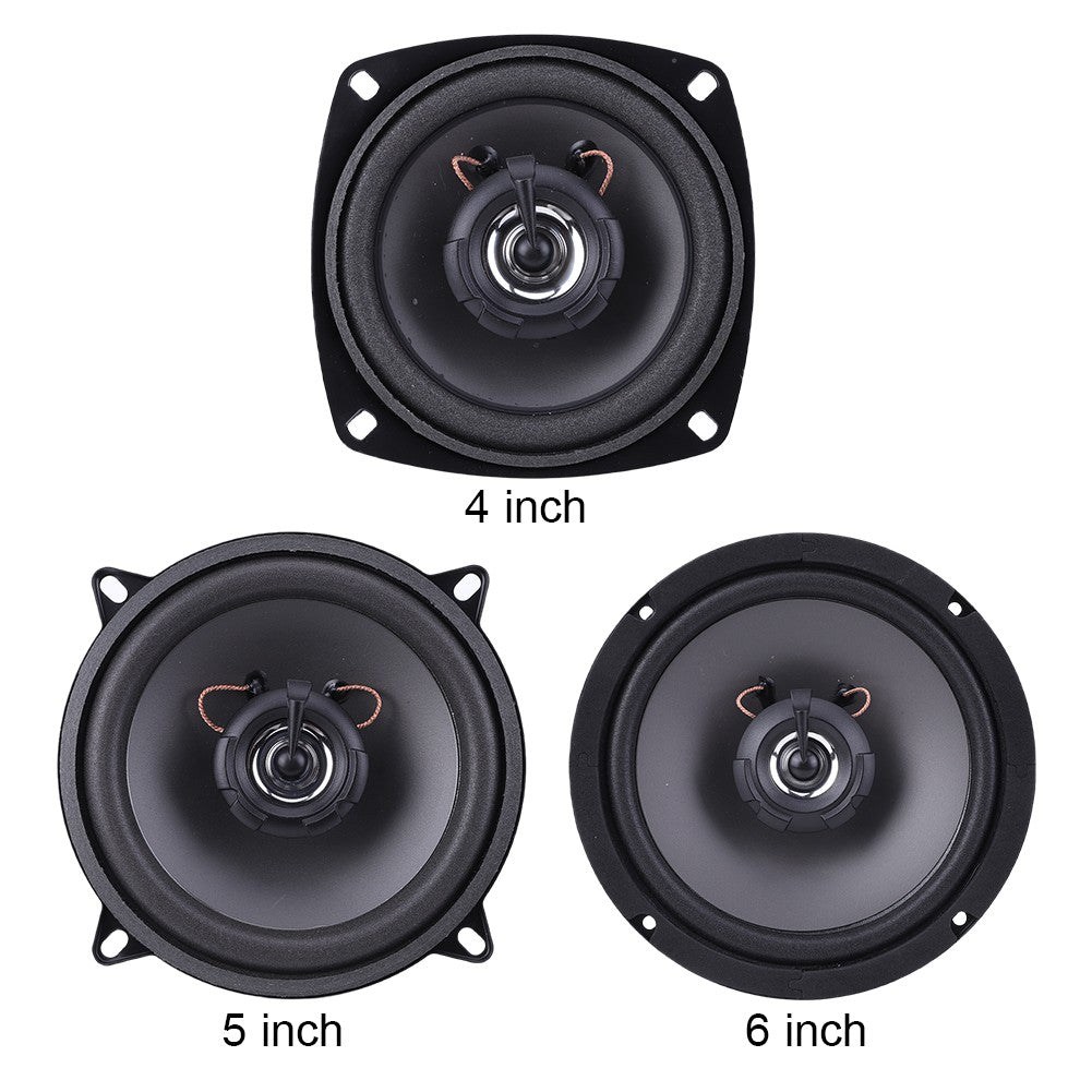 4/5/6 Inch HiFi Coaxial Subwoofer Car Automobile Audio HiFi Music Full Frequency Car Stereo Speaker 300W 400W 500W Car Speakers
