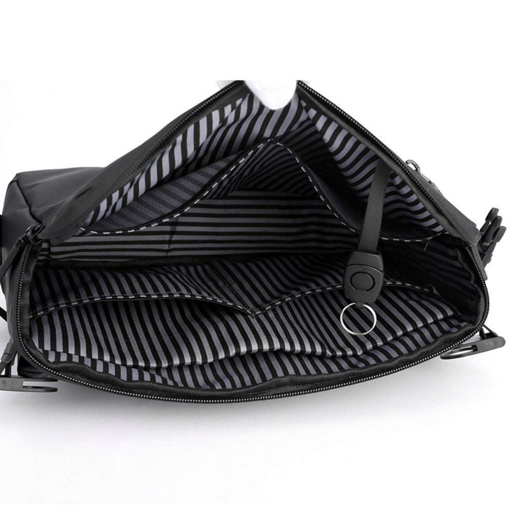 New Casual Crossbody Bag Multifunctional Large Capacity Messenger Bag Portable Shoulder Bag Men