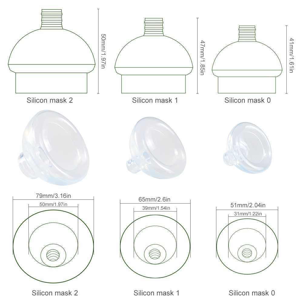 Cat Aerosol Chamber Pet Dog Portable Inhaler Spacer With Breathing Indicator Silicone Mask For Veterinary Equipment Vet Clinic