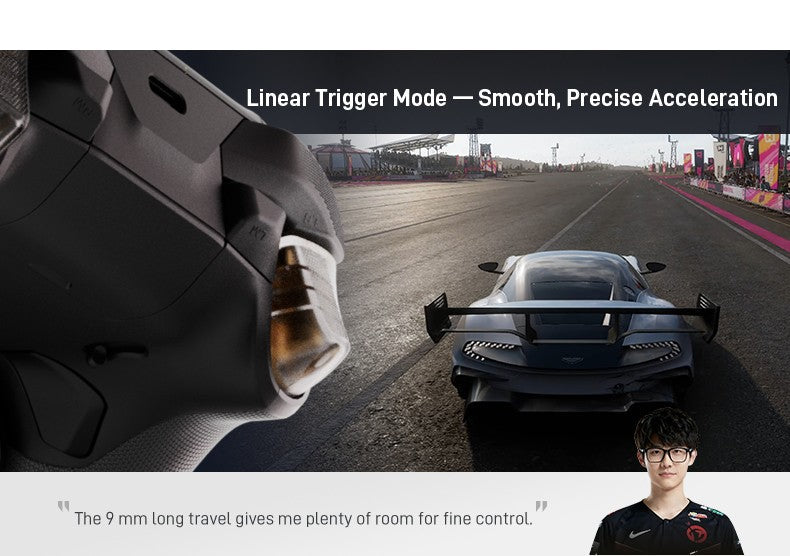 Flydigi Vader 5 Pro V2 Wireless Controller 4ms Low Latency FORCEFLEX Joystick 8 Remappable Buttons for NS Mobile TV PC