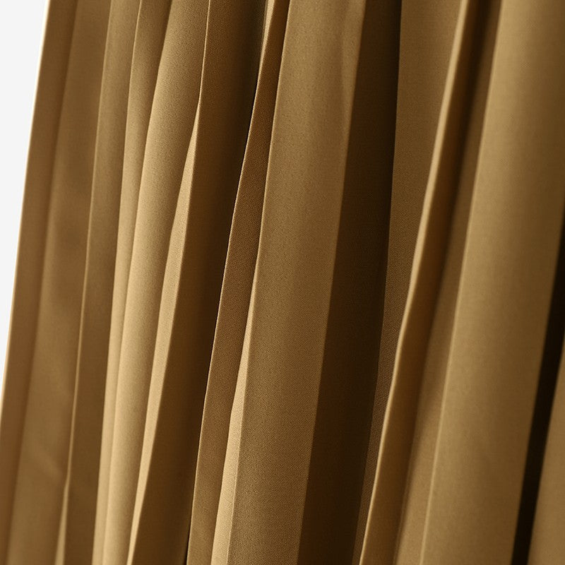 Autumn Skirts Plus Size 2025 ZANZEA Elegant Women High Waist Party Pleated Skirt Jupes Stylish Solid A-line OL Work Faldas Saia