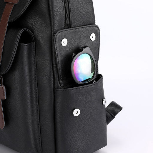 2023 Men Backpack PU Leather Bagpack Large Laptop Backpacks Male Mochilas Black Schoolbag For Teenagers Boys Brown Sac A Dos