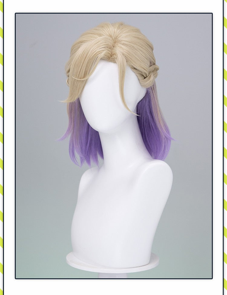 ?Ready for Ship?Idia Malleus Leona Vil Crowley Wig Game Cosplay DokiDoki Men 120cm Long Hair Fiber Idia Halloween Free Wig Cap