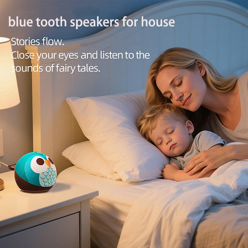 Mini Speakers Bluetooth Wireless Fm Radio Portable Multifunction Noise Cancelling Party Cartoon Birthday Gifts Smart Speakers