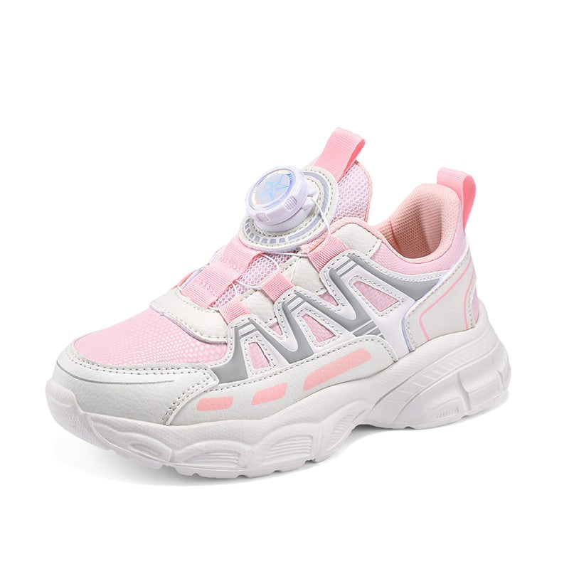 Hot Sell Children Shoes Size 28-39 Boys Fashion Sneakers Girls Sport Running Shoes Kids Breathable Casual Trainers Outdoor Shoes