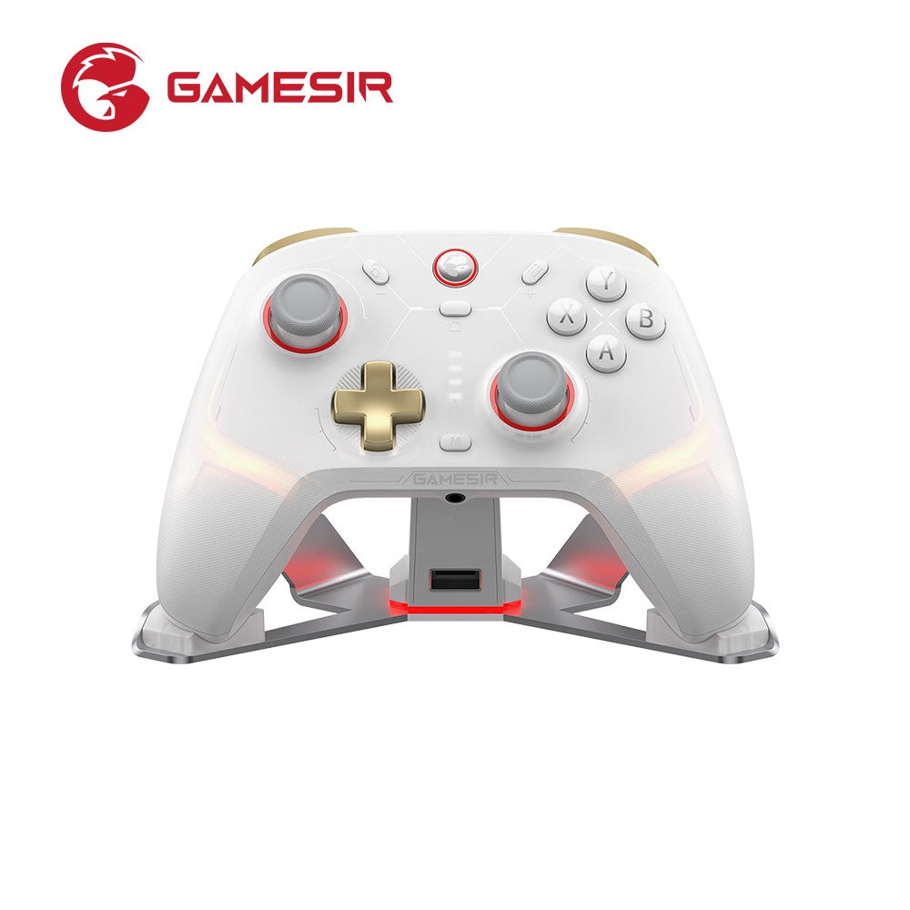 New Gamesir Cyclone 2 Wireless Controller with Hall effect Controller for PC Steam Switch ios Andrioid Optional base