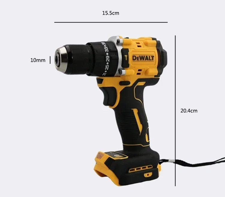 DEWALT DCD805 20V Max Cordless Brushless Impact Drill Multi-Function Handheld Electric Screwdriver Tool