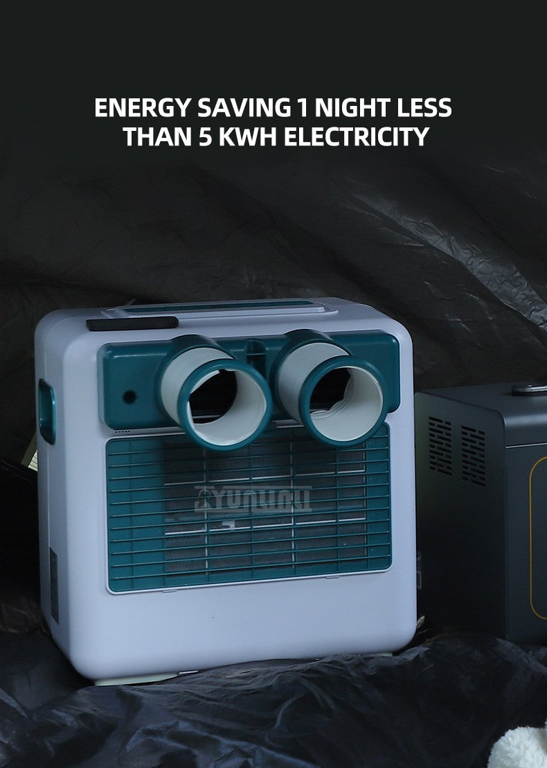 2025 Version 3800BTU Air Conditioner Small Camping Climatisation Mobile Conditioning Cooling Machine