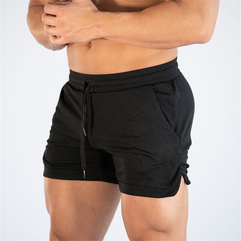 2024 Latest, Fast Drying Breathable Muscle Running Shorts, Marathon Seven Legs, Fitness Beach Pants, Tight Mesh Fabric, Hip Hop