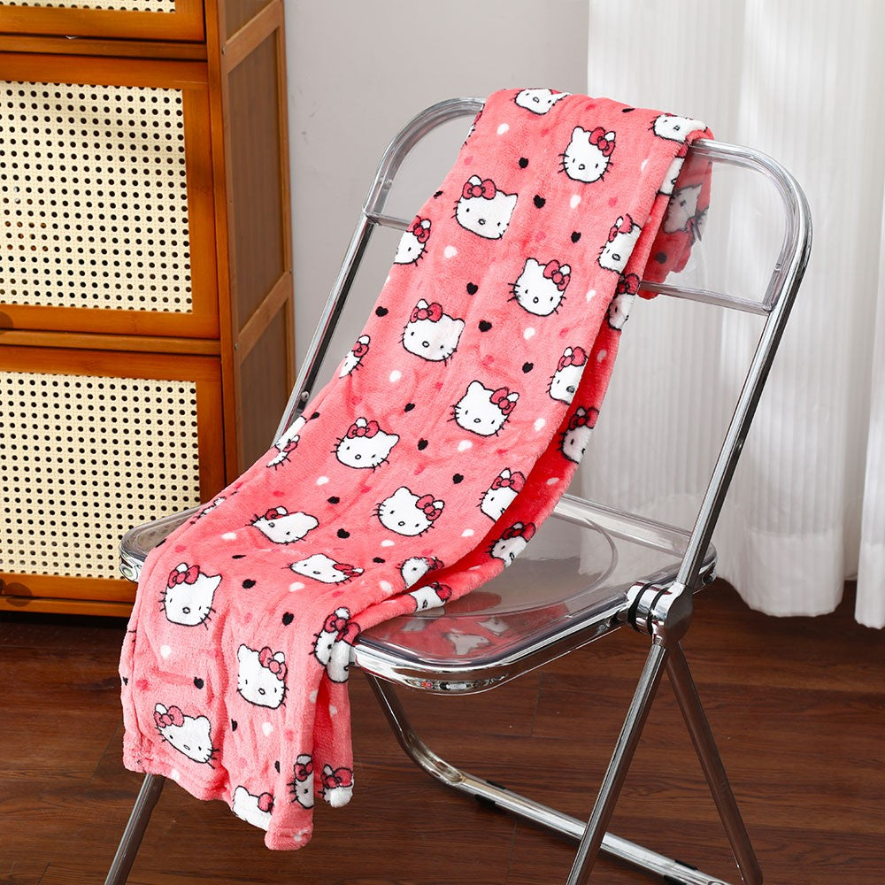 25 Autumn and Winter Halloween Hello Kitty Sleepwear Pants Sanrio Anime Warm and Soft Women's Pants Cartoon Birthday Gift