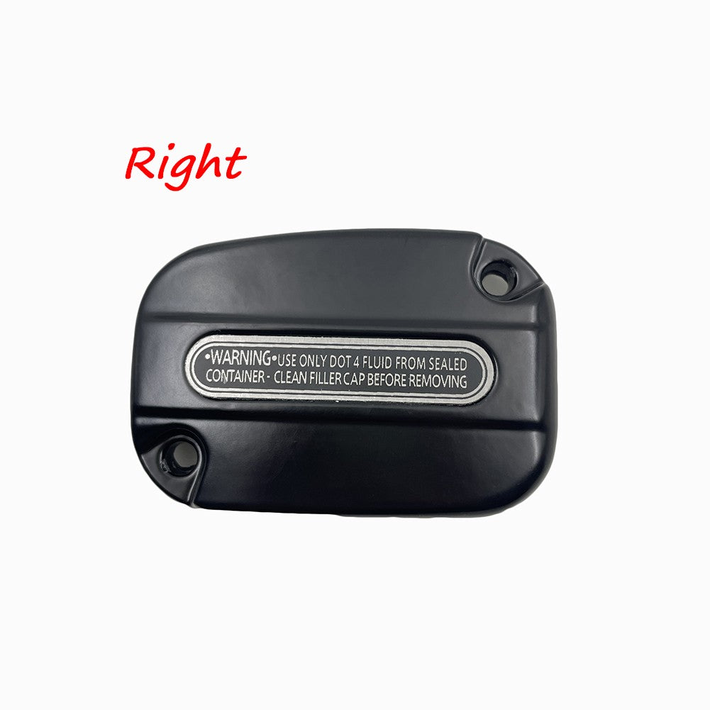 Motorcycle Left Right Brake Master Cylinder Cover pump cap For Harley Glide Touring 2008-24 FLHT FLHR FLHX FLTR V-Rod 2008-2024