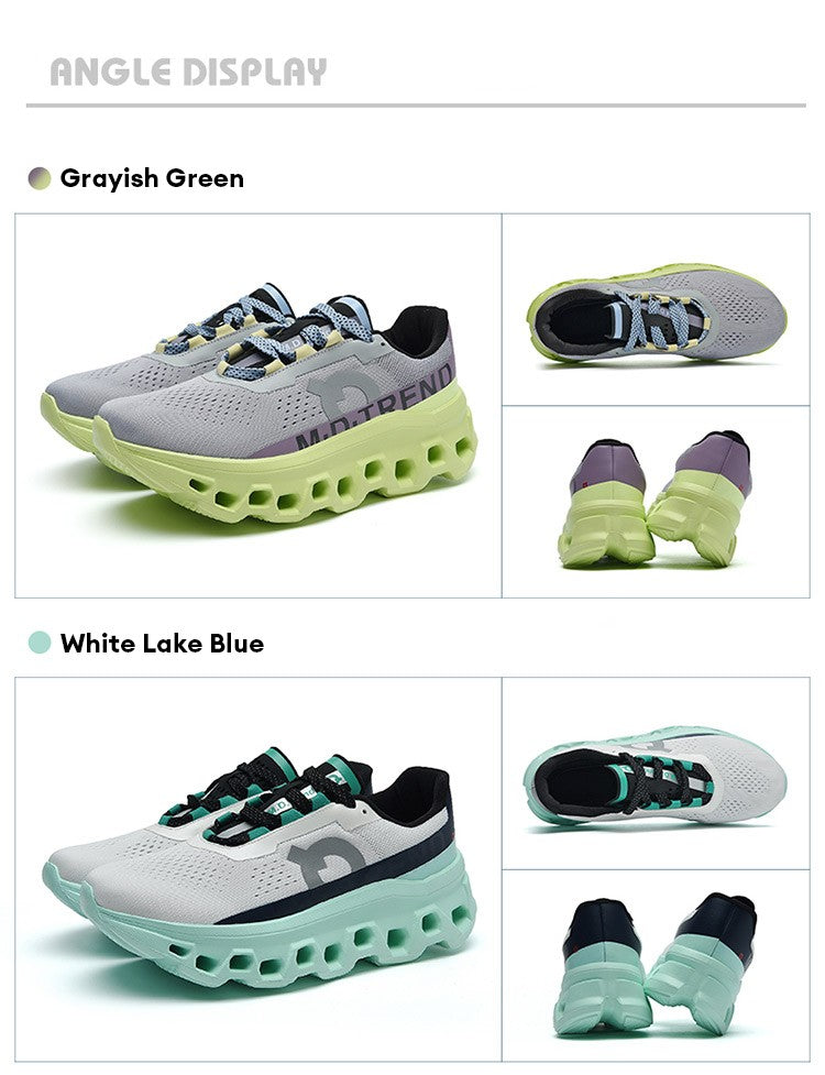 Men's Cushioning Running Shoes Lightweight Athletic Casual Sneakers Male Non-Slip Sports Shoes Outdoor Travel Walking Shoes